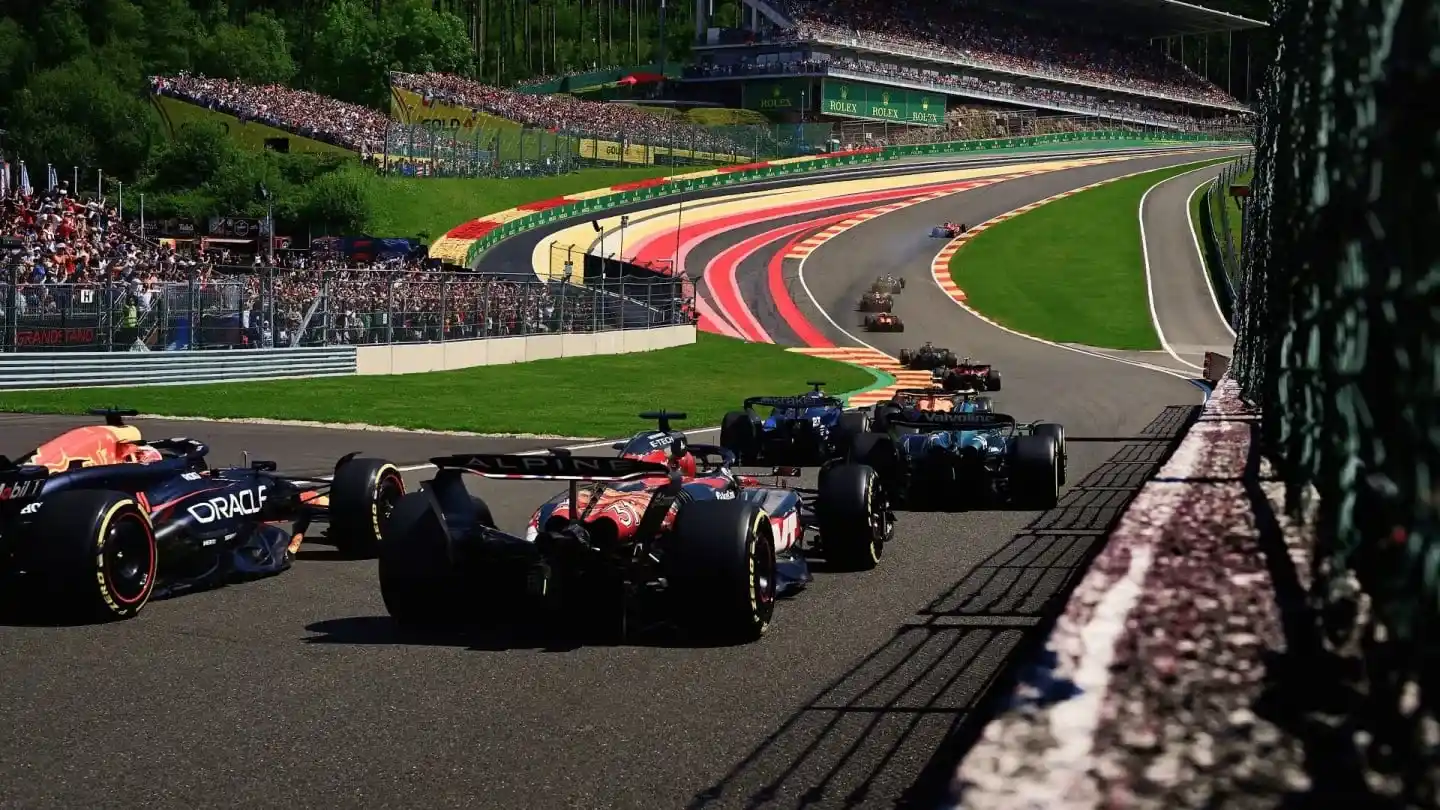 El Circuito de Spa-Francorchamps, reconocido como el más extenso del calendario .