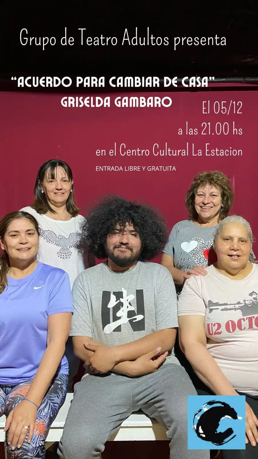 Presentan la obra “Acuerdo para cambiar de casa”
