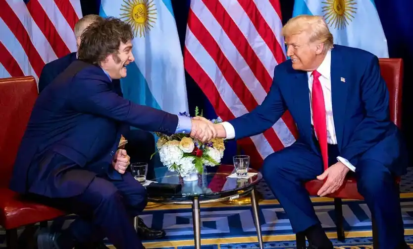 Milei se reunirá con Trump en Nueva York, en medio de la crisis cambiaria