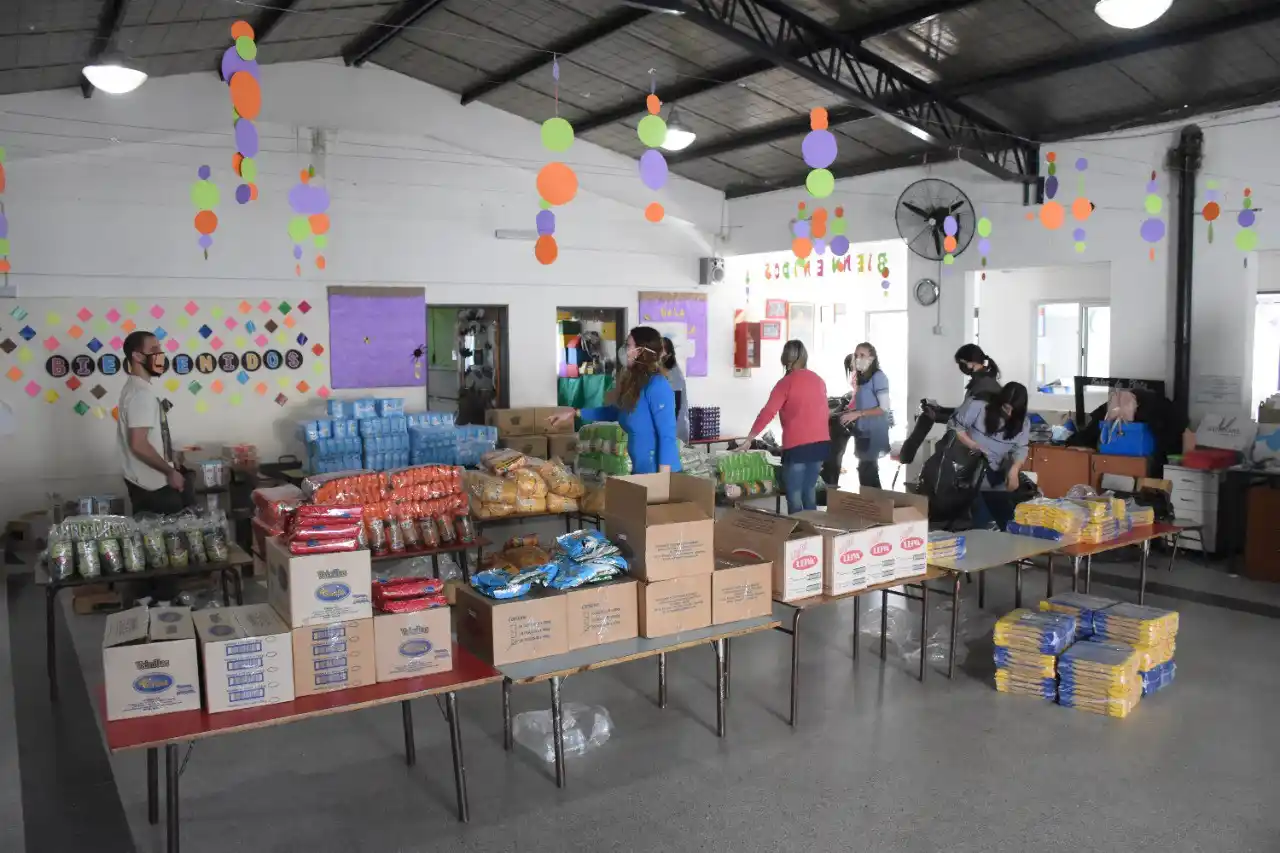 Servicio alimentario escolar: Morón entregó un millón y medio de módulos alimentarios durante la pandemia