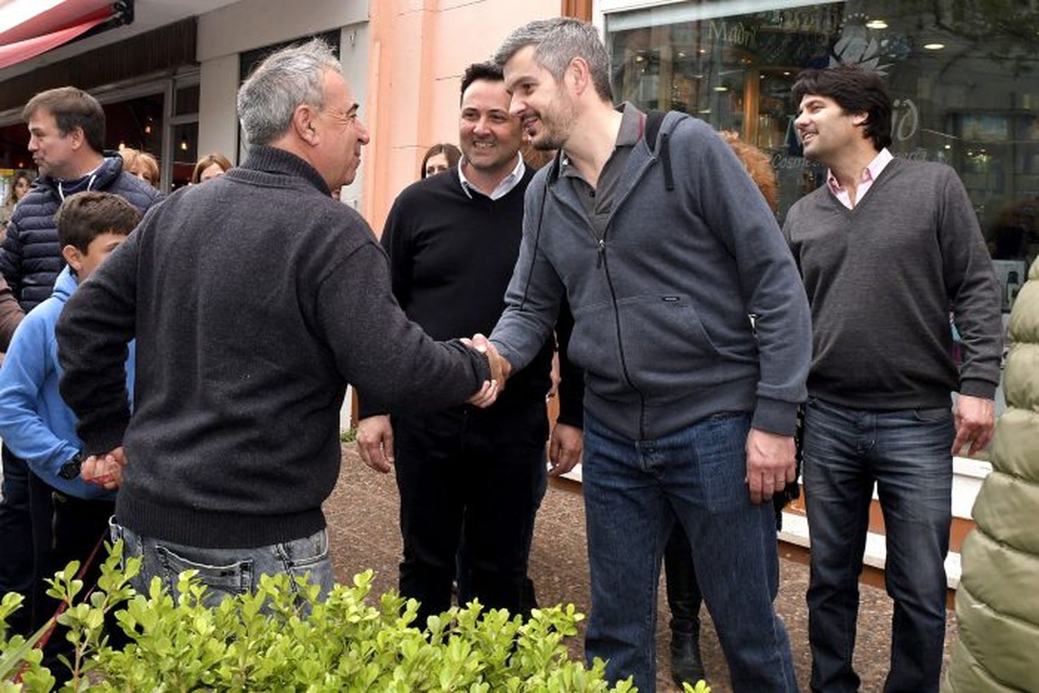 Vidal y Peña volvieron a encabezar desde PBA un timbreo nacional de Cambiemos