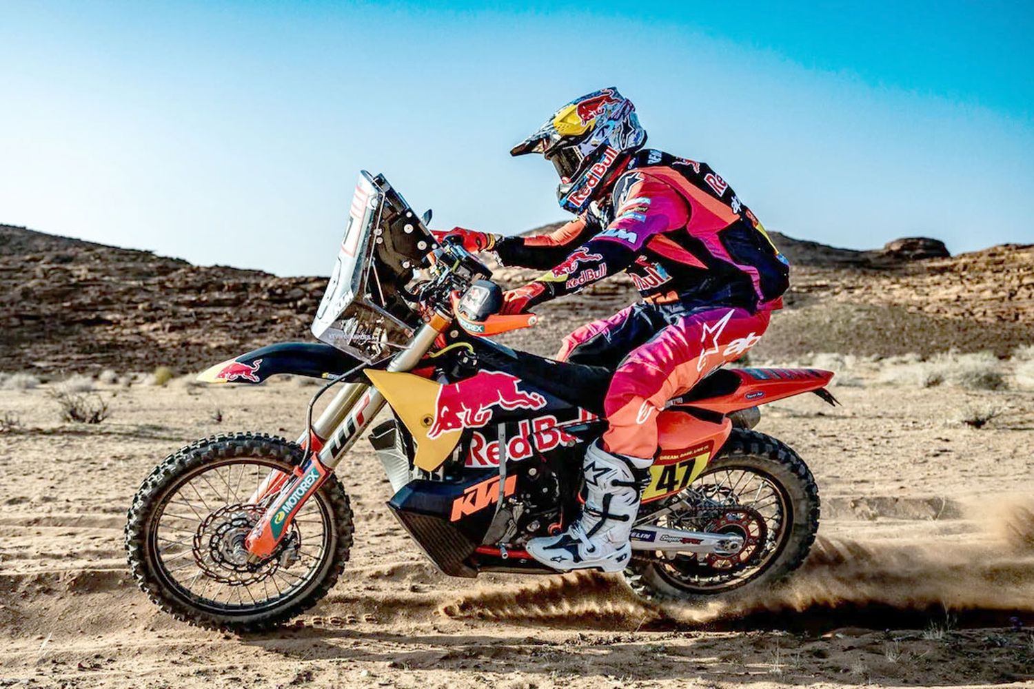 Kevin Benavides es la gran esperanza argentina en motos.