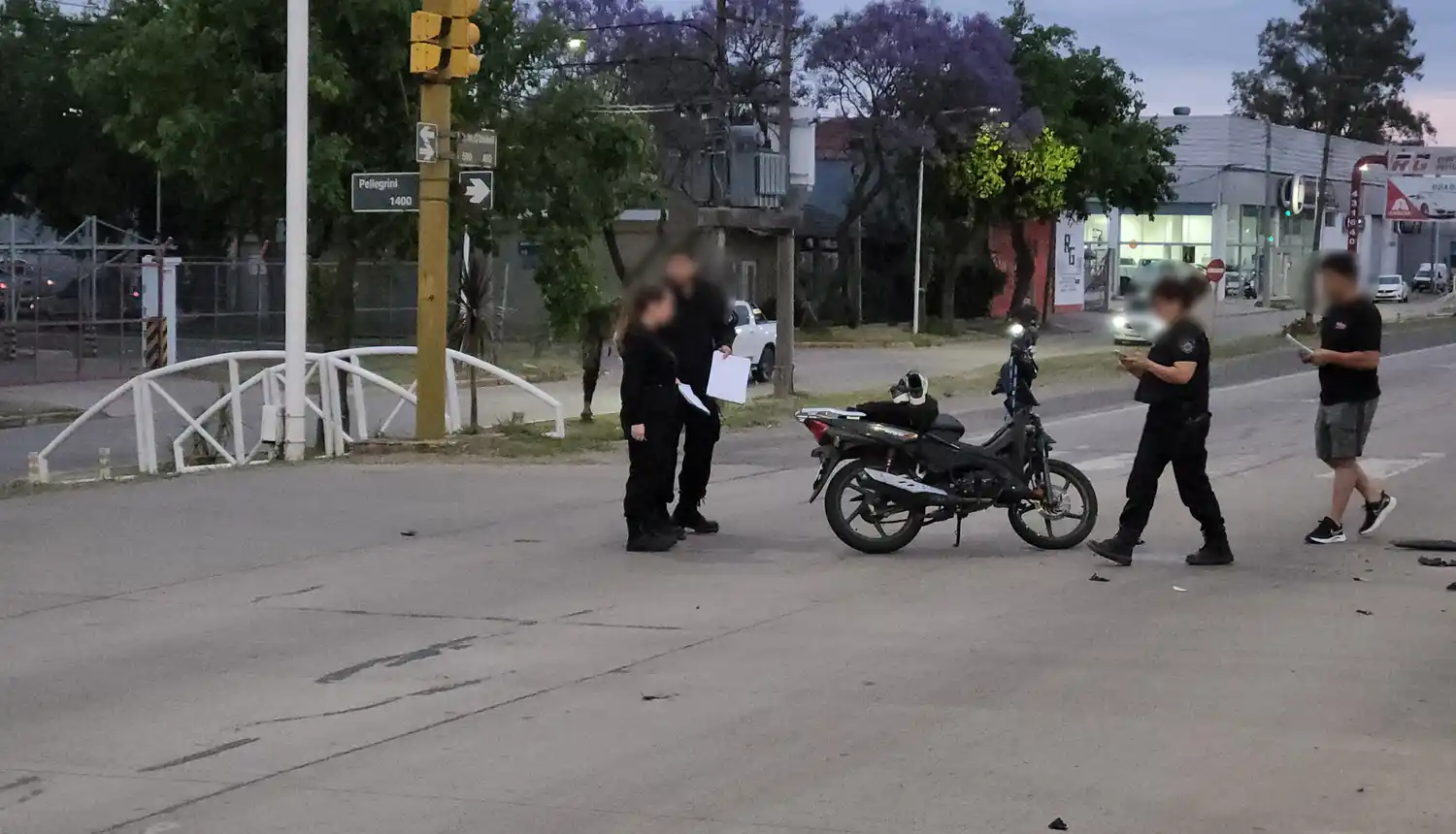 accidente ruta nacional 34 rn34 zobboli pellegrini choque moto auto ambulancia 107 - 2