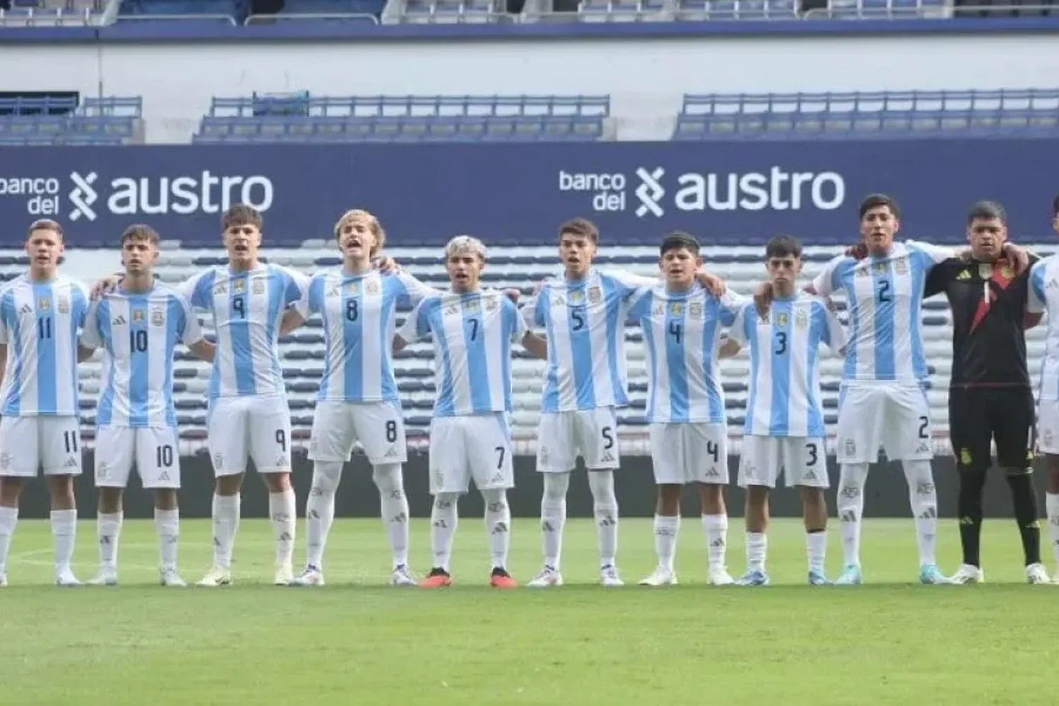 La Selección Argentina debuta en el Sudamericano Sub 15