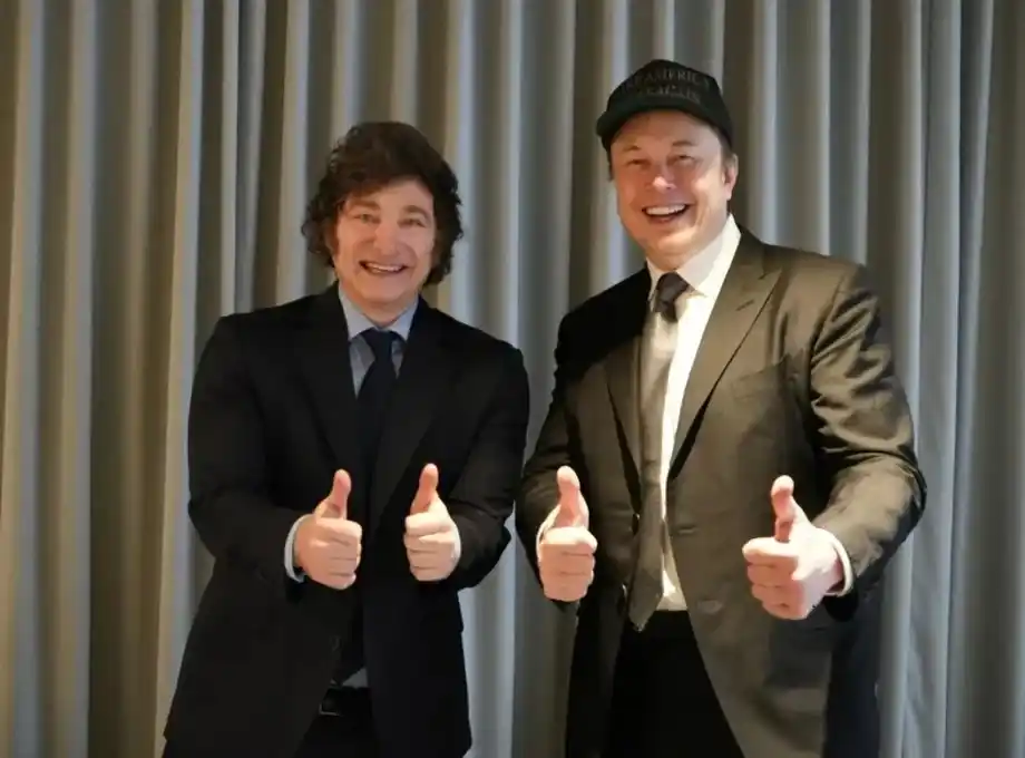 Javier Milei y Elon Musk