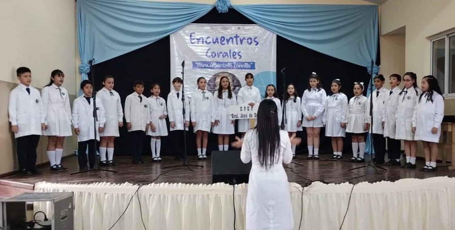 Más de 100 alumnos participarán del Encuentro Provincial de Coros Escolares Destacados