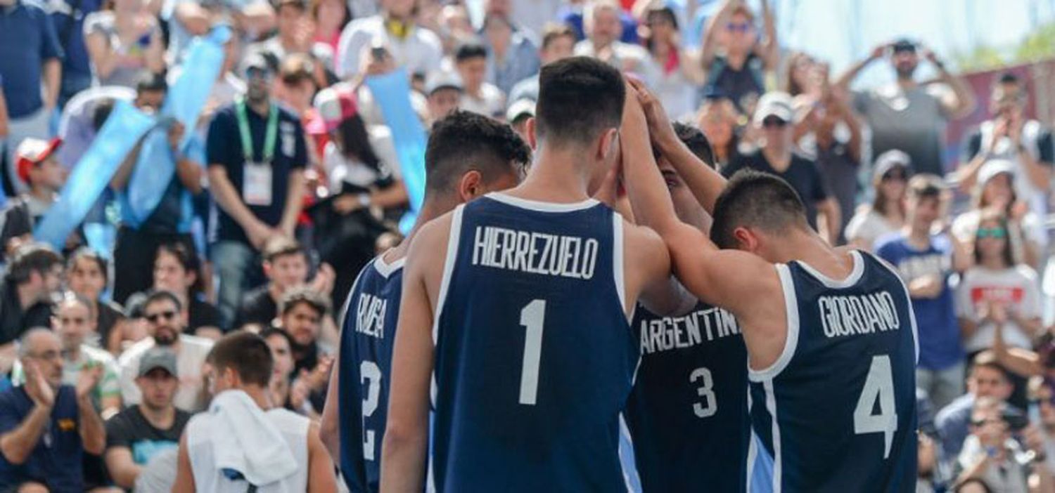 Juane De La Fuente está en la final del básquet 3x3