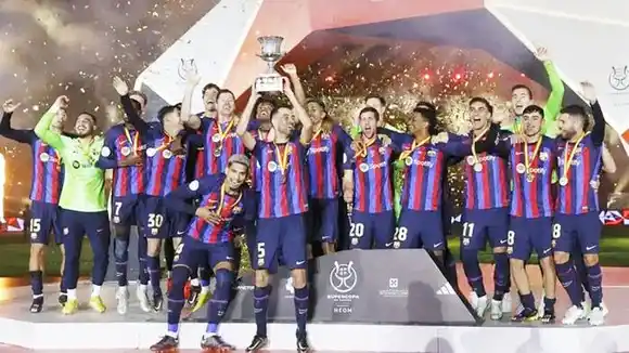 Barcelona le ganó a Real Madrid y se coronó  campeón de la Supercopa de España