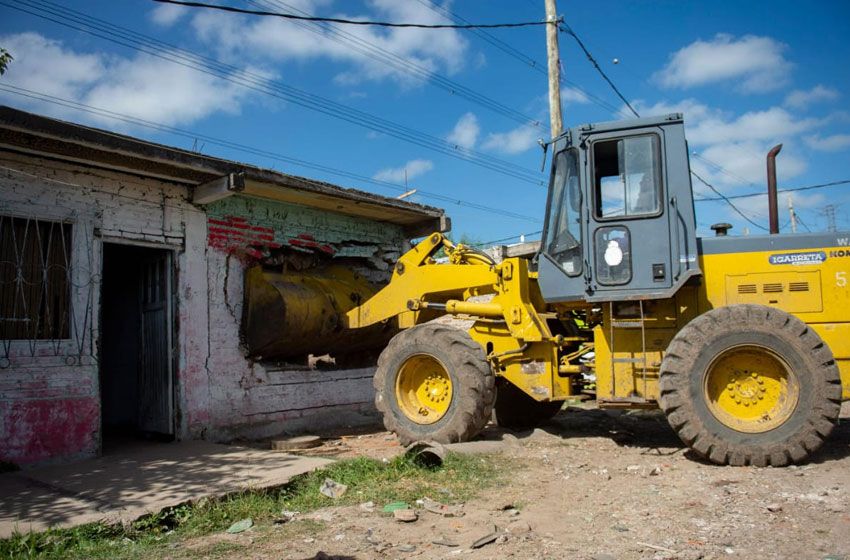 Derribaron nueve bunkers de droga en Mar del Plata en los últimos cuatro años