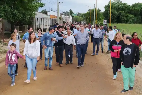 Inauguraron la primera etapa de la vía integradora de Asisclo Méndez