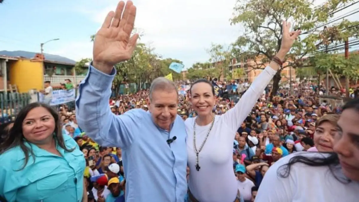Edmundo González y María Corina Machado se comprometen a «reparar» las víctimas del chavismo