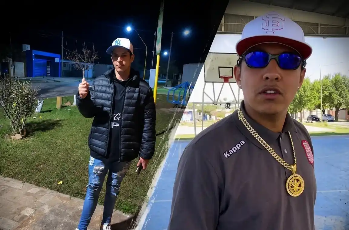 Matías Ochonga y Agustín Alexis Guevara, con antecedentes penal por distintos delitos.