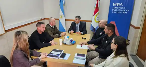 El Fiscal Regional se reunió con director de PDI de la provincia de Santa Fe: “Fue una reunión muy positiva”