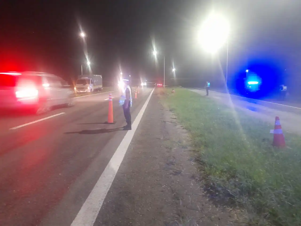 Choque fatal: un camionero de la región embistió a un peatón cuando se dirigía a Rafaela