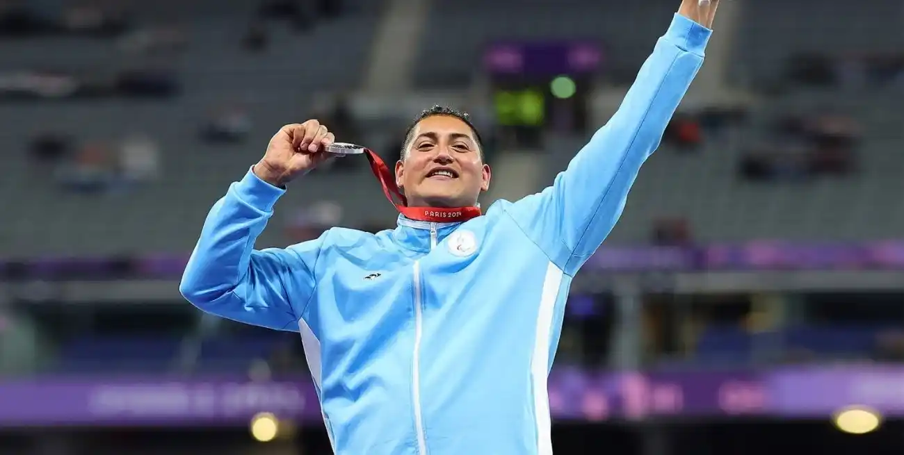 Hernán Urra, medallista de plata en París 2024.