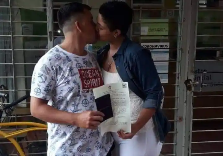 Se casaron Luli y Lucas