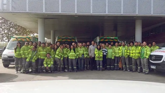 Destacaron labor del SAME desde su formación en Mar del Plata