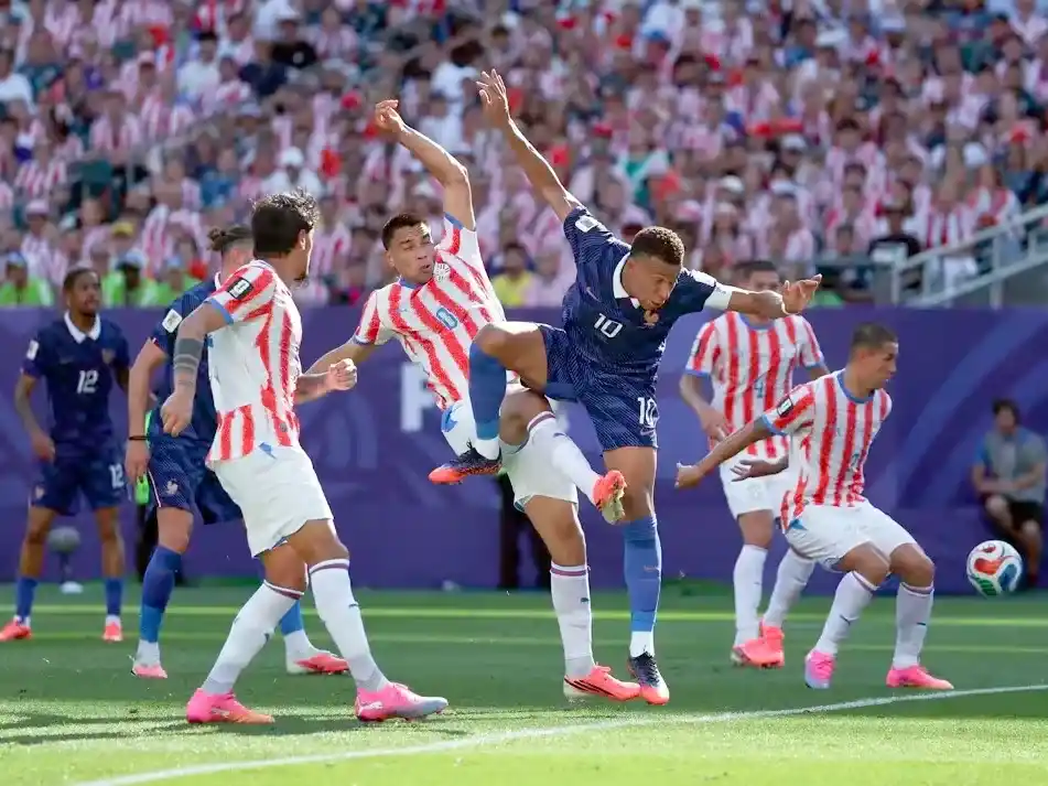 Mundial 2026: Francia venció al Paraguay de Alfaro y se clasificó a los cuartos de final.