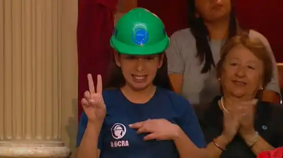 Quién es Gisela Segovia, la bonaerense que trabaja en la construcción y que fue elogiada por Alberto en el Congreso