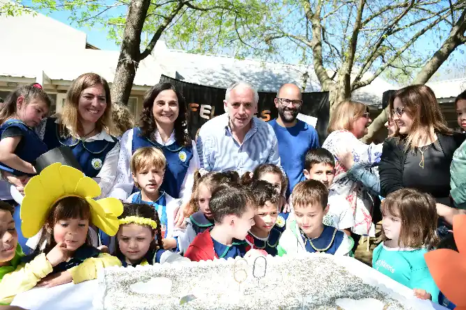 El Jardín Maternal y de Infantes “Clarisa Amézaga” celebró su 60º aniversario