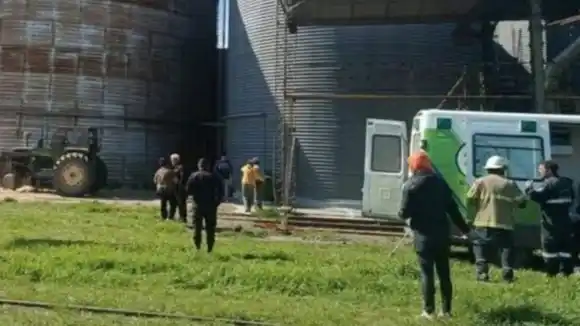Tragedia en Madariaga: un trabajador murió sepultado en un silo y sus compañeros no pudieron salvarlo