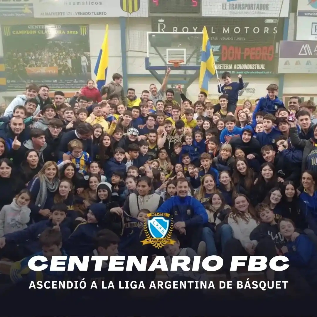 Centenario con Juan Segundo Menna logró el ascenso a la Liga Argentina de básquet