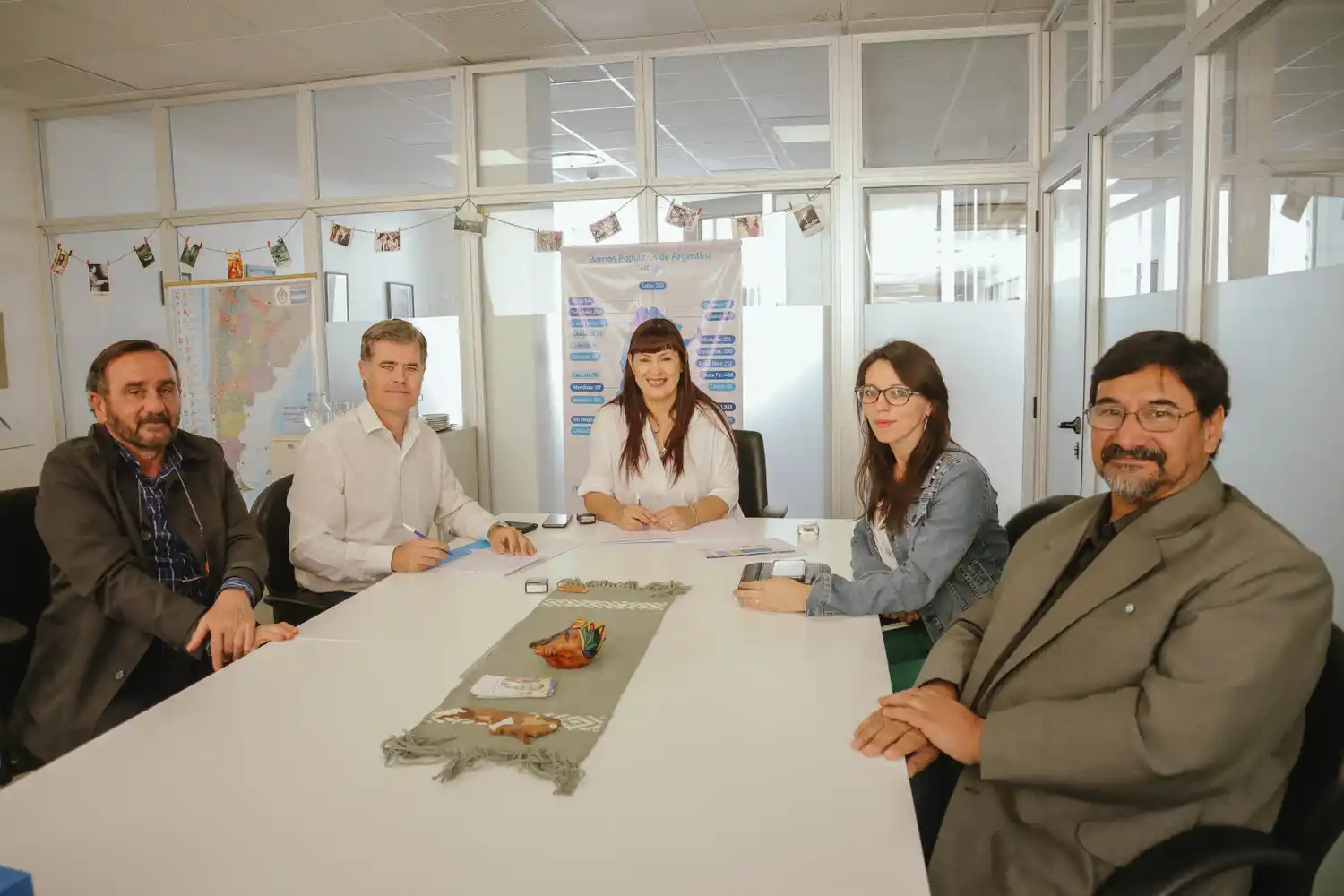 El intendente acordó financiación por 335 millones de pesos para obras en la ciudad