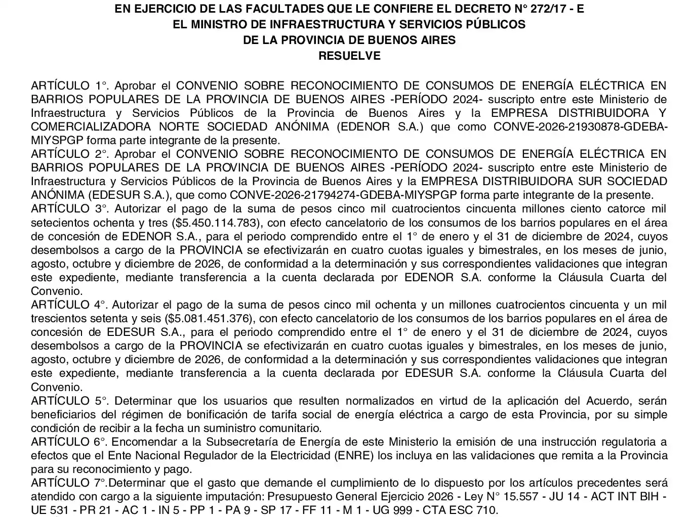 resolución