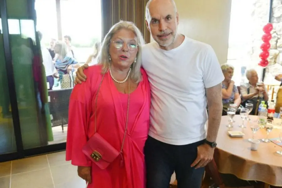 Carrió respaldó a Rodríguez Larreta con un mensaje en contra de la violencia