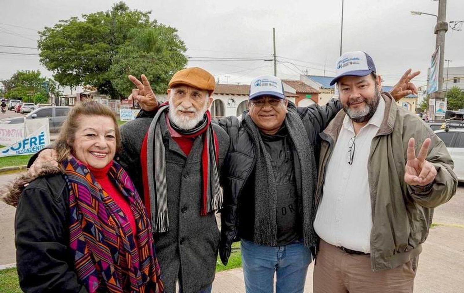 Candidatos de Tercera Posición recorrieron
en caravana distintos sectores de la ciudad