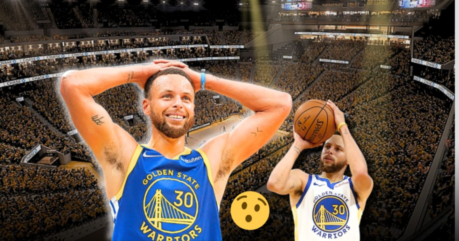 Stephen Curry y un video viral: disparo imposible desde más de 40 metros