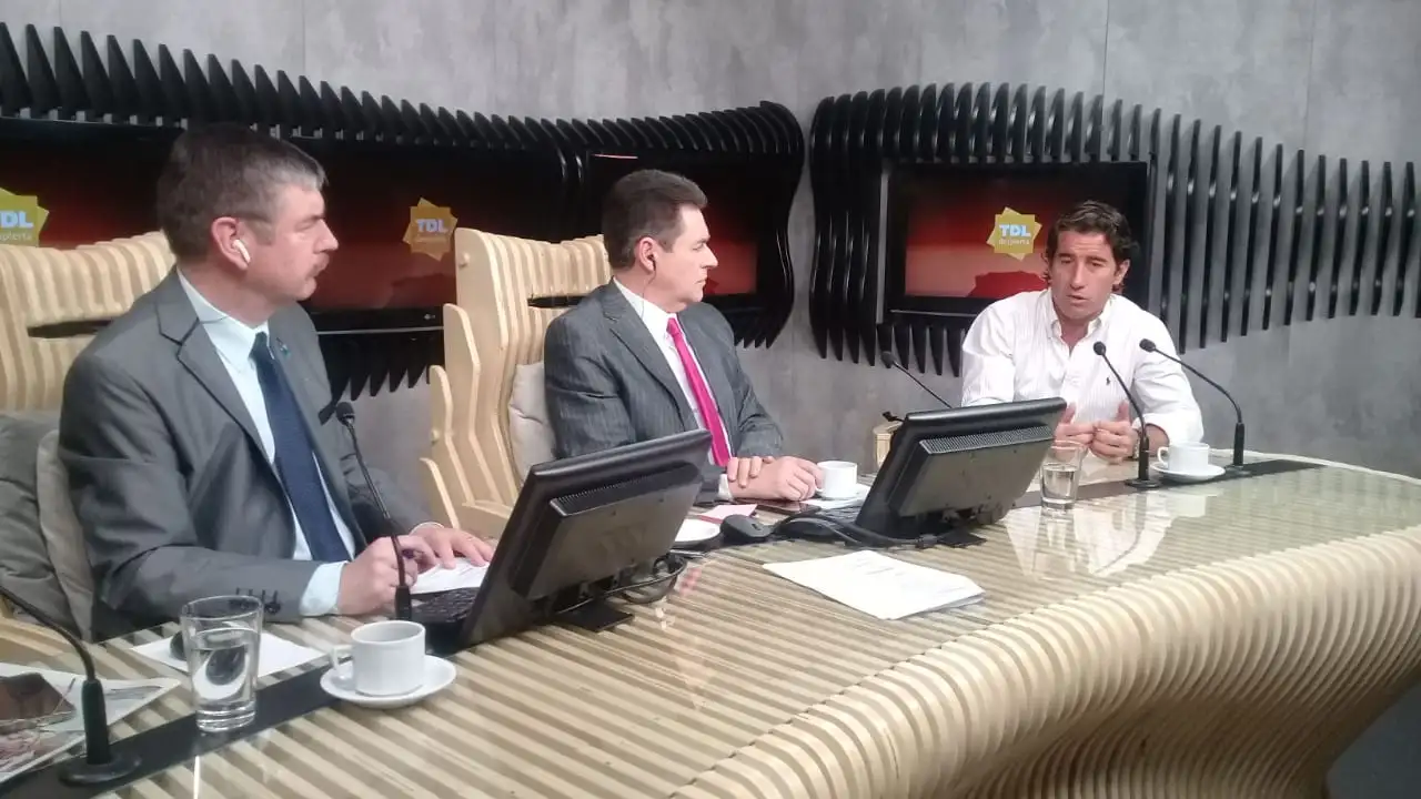 Cdor. Matias Civale en el desayuno de Tandil Despierta