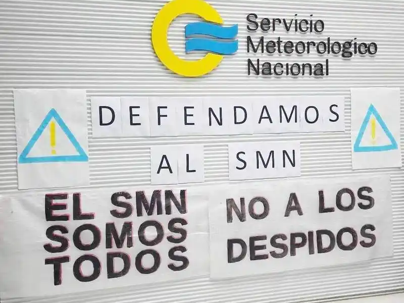 Reestructurarán el Servicio Meteorológico Nacional