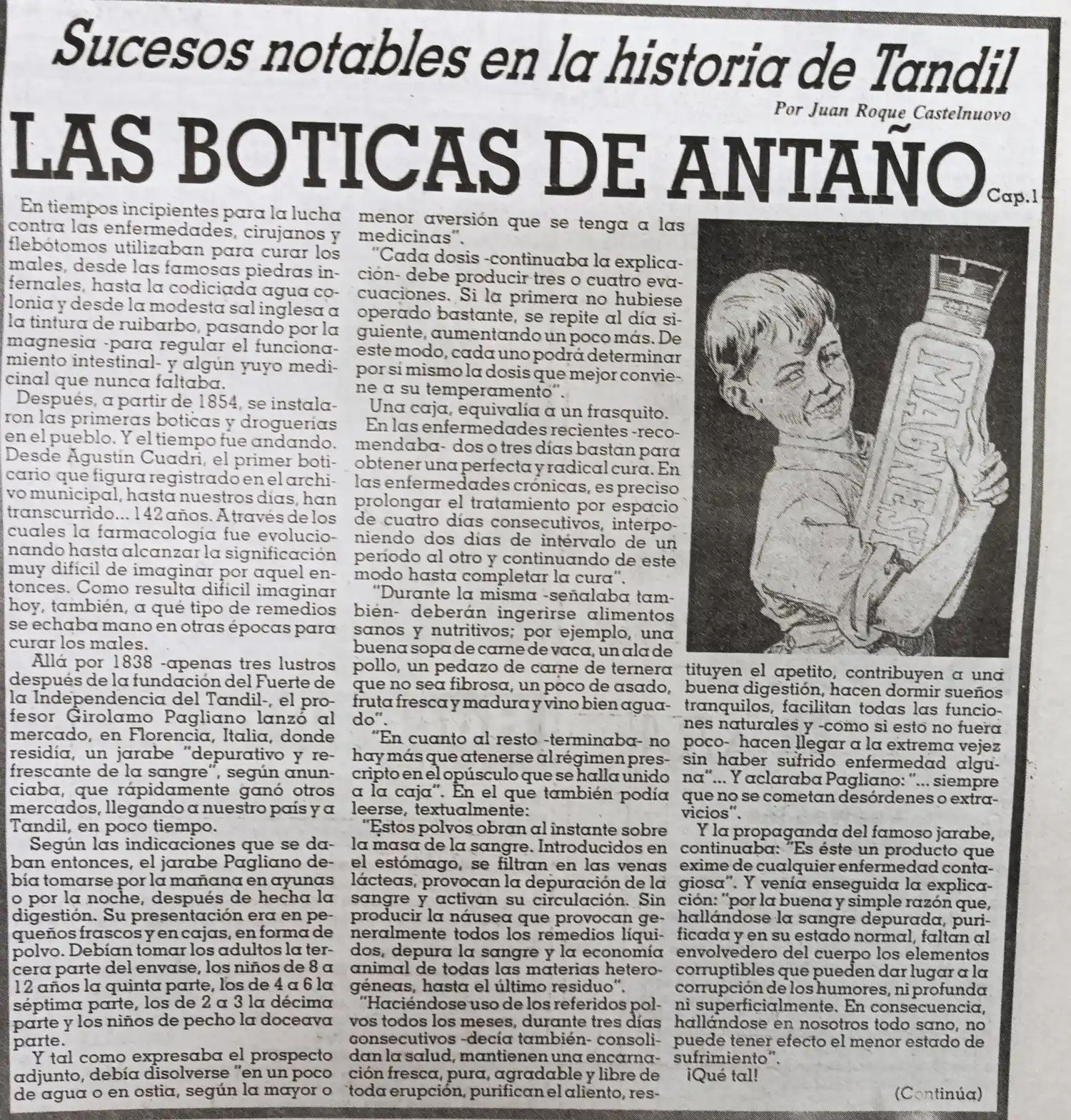 Las boticas de antaño -  Capítulo 1.