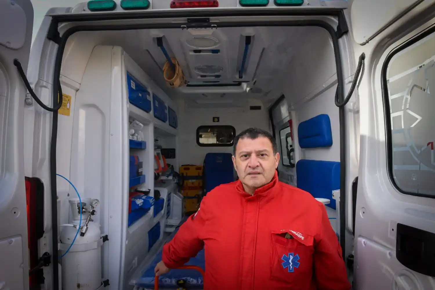 Pablo revela que la urgencia, la responsabilidad y la vocación se cruzan en cada traslado.