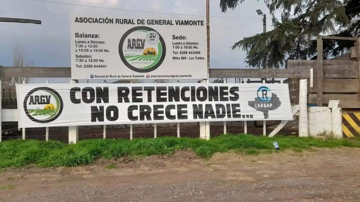 Críticas. Desde los productores agrícolas por el fin de las retenciones abruptamente