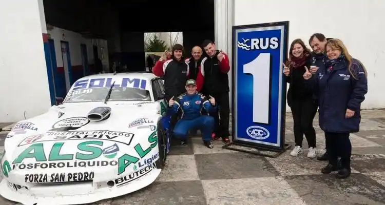 Se le dio: Junior Solmi ganó su primera carrera en el Turismo de Carretera Pista Mouras