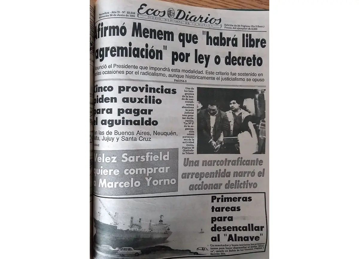 Miércoles 26 de junio de 1991