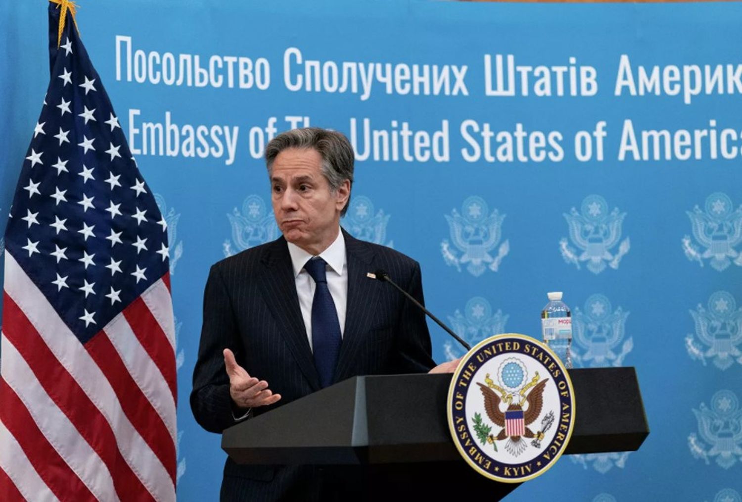 Antony Blinken insta a Rusia a elegir la “vía pacífica” en la crisis ucraniana