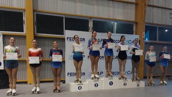 Patín Artístico: Evelyn Duca fue 8va en el Torneo Absoluto