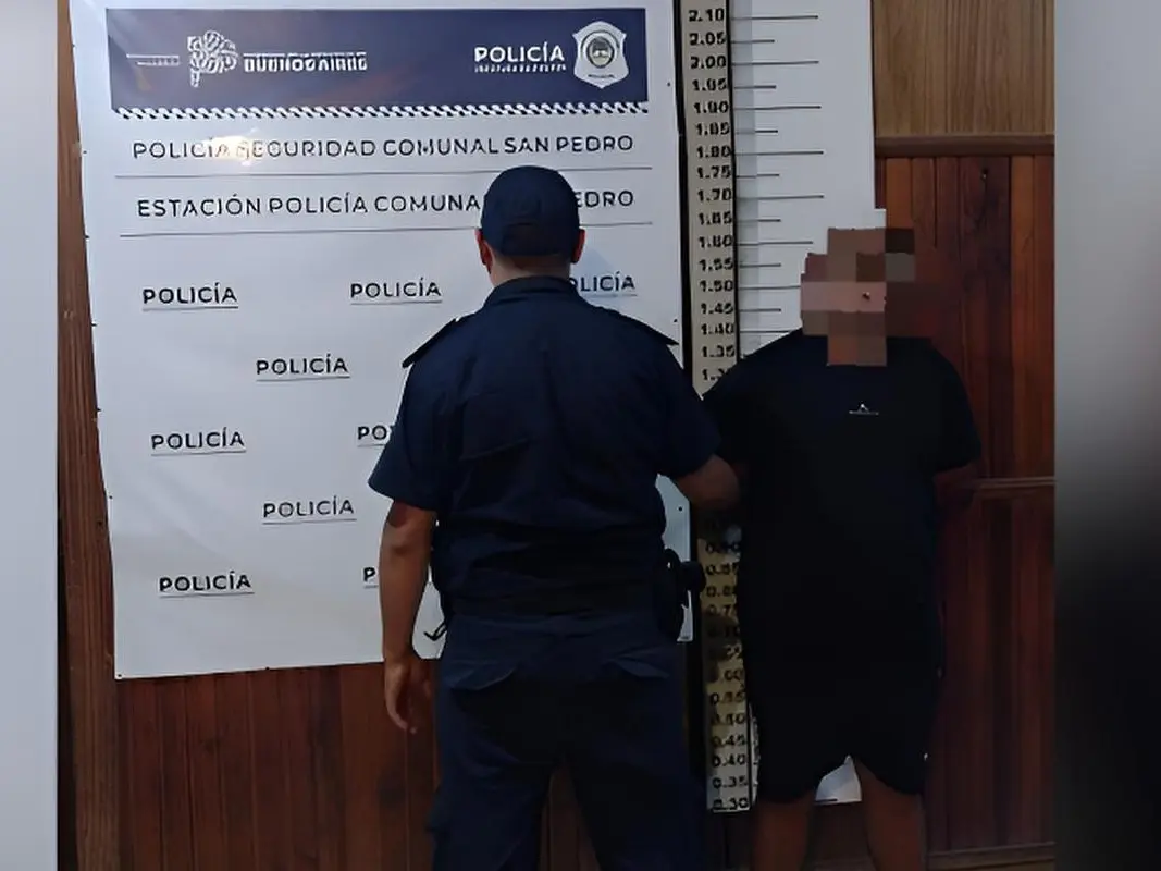 El hombre fue puesto a disposición de la Justicia.