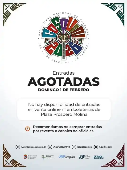 flyer cosquin folklore