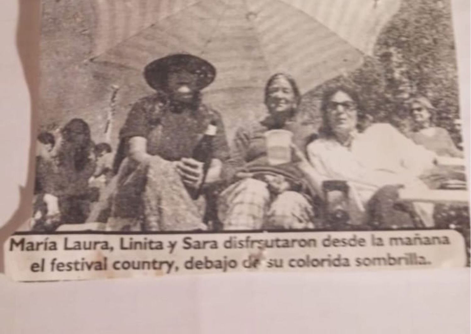 El recuerdo de María en el primer Festival de Country