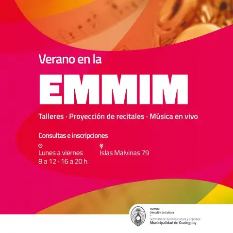 Actividades de verano de la Escuela Municipal de Música (EMMIM)