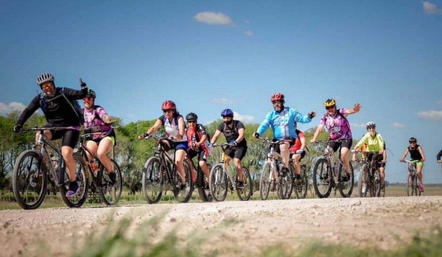 Gran bicicleteada al sur de la Provincia