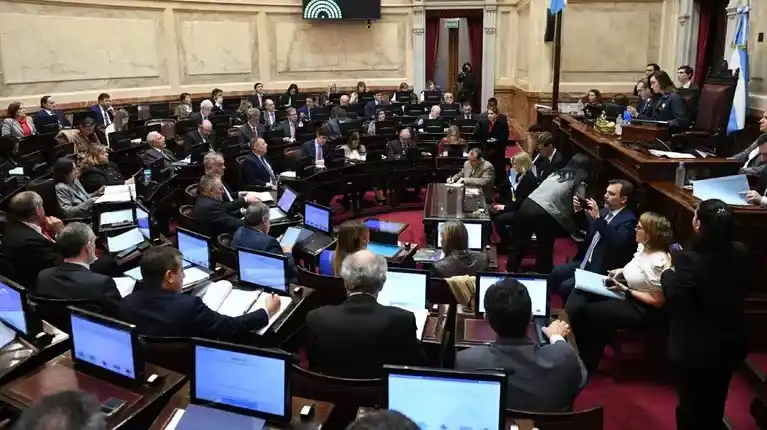 Sigue el debate en el Senado