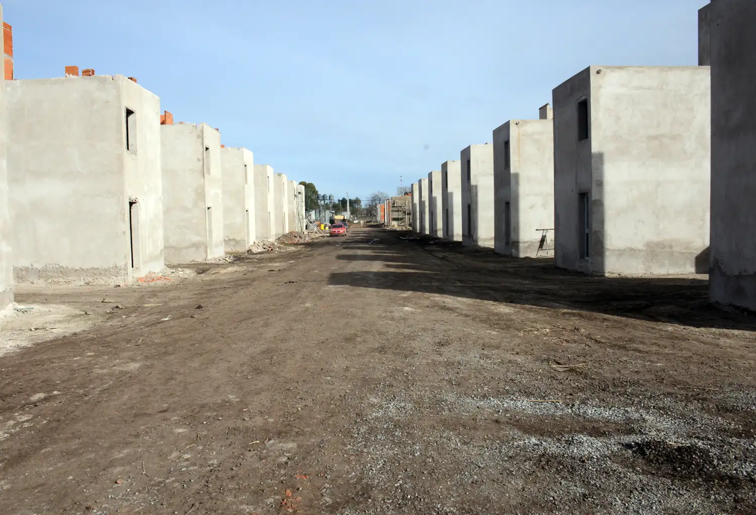 El desarrollo urbanístico Sans Souci espera por el avance de las obras de infraestructura para el barrio.