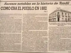 ¿Cómo era el pueblo en 1882? - Cap. 1