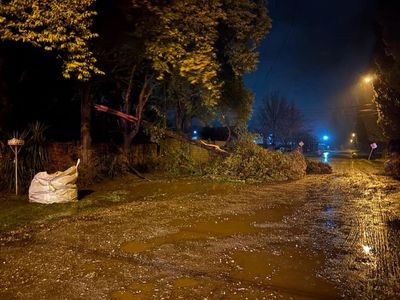 Tormentas y ráfagas golpearon a Venado Tuerto este sábado