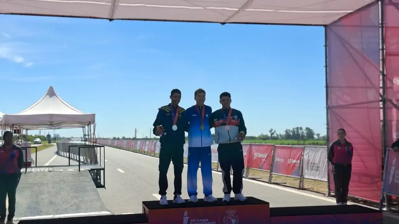 Otro oro argentino en Rafaela: Mateo Kalejman ganó la contrarreloj de los Suramericanos - 2